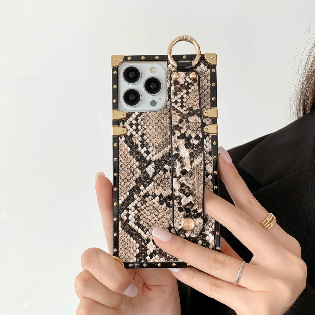 Case for iPhone 12 13 PRO Max, Luxury Designer PU Leather Cute Phone Case