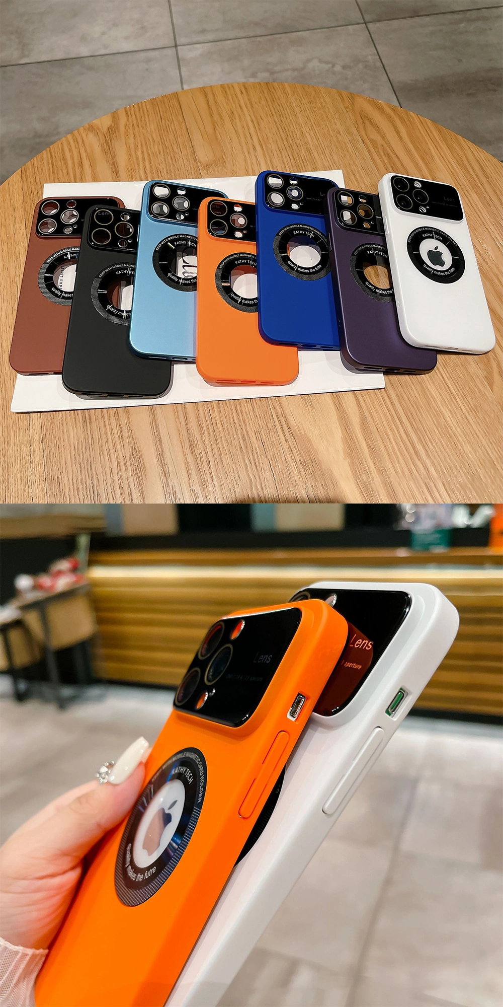 Wholesale TPU Matte Magnetic Cell Phone Case for iPhone 12 13 14 Mobile Smartphone Custom Blank Case