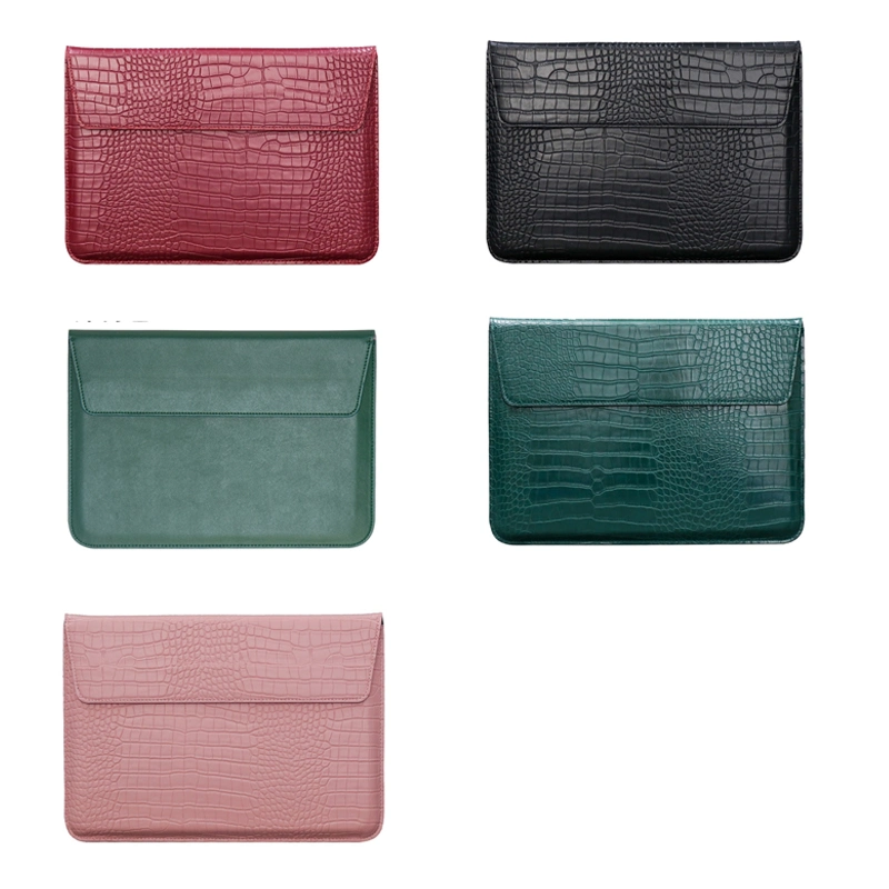 Sh2031 11/13/15 Inch Crocodile Envelope Clutch Bag Luxury Custom Universal PRO iPad Tablet Laptop Sleeve Case Leather