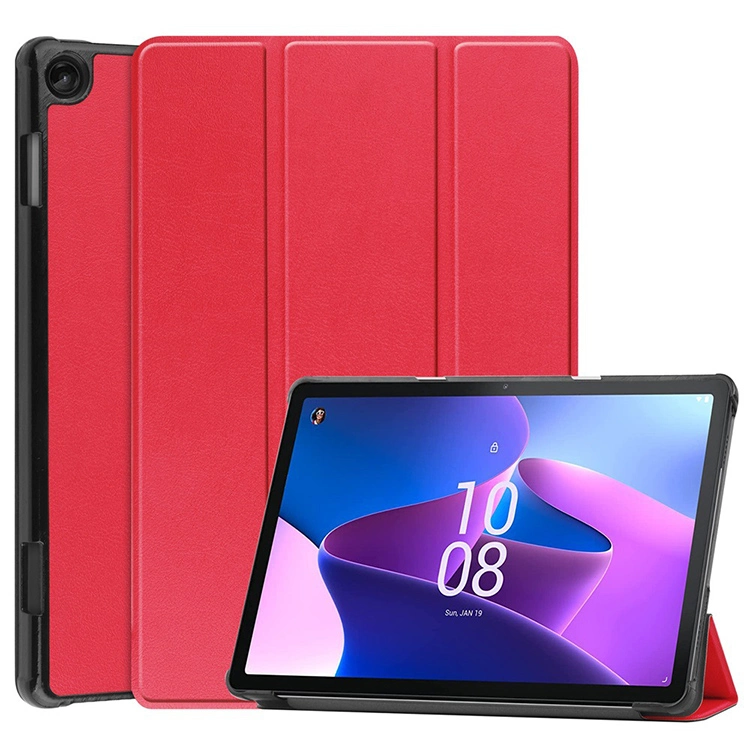 Shockproof Slim Folio Stand PU Leather Tablet Case for Lenovo Tab M10 10.1 Inch 3rd Generation 2022 Tb-328f