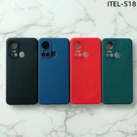 Новая модель мягкого чехла из ТПУ для телефона Itel A04 P40 A60 S18/S18 PRO